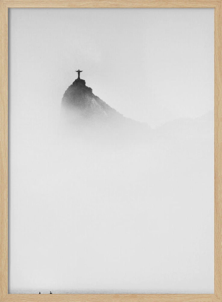 Cristo in the mist Poster