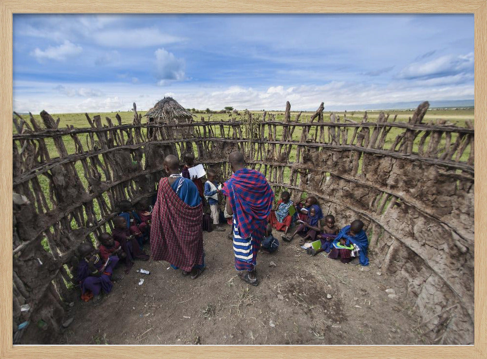 Maasai people Poster