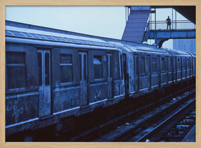 The train (from the series &quot;New York Blues&quot;) Poster