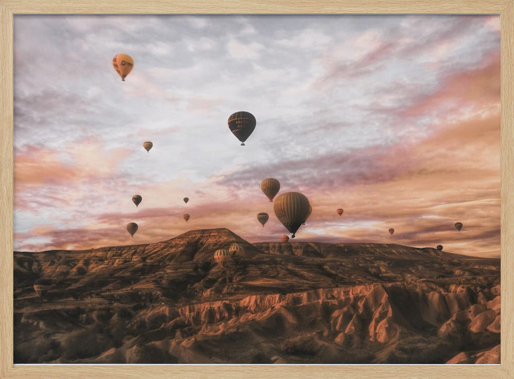 Cappodocia Hot air Balloon Poster