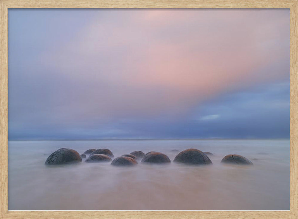 Moeraki Boulders Poster