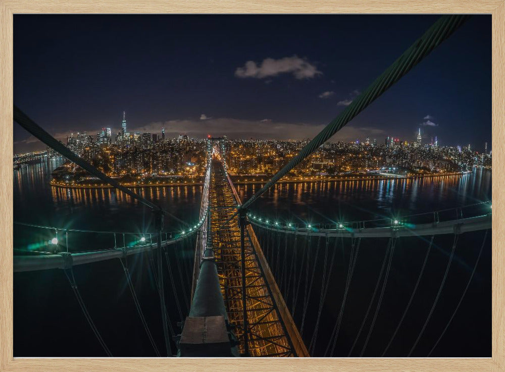 The Williamsburg Bridge Poster