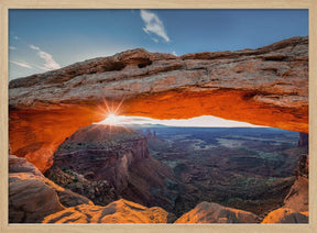 Sunrise at Mesa Arch Poster