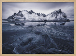 Ice on Stokksnes Poster