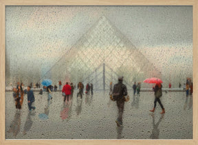 rain in Paris Poster