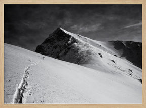 Lonely climber Poster