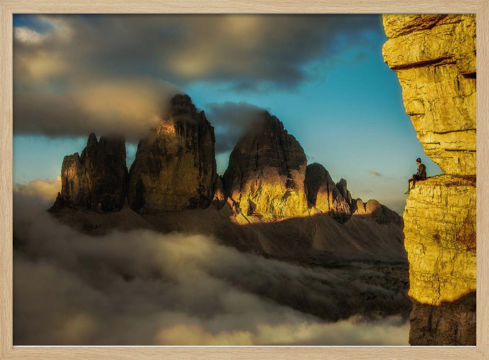 Dreaming is for free (Tre Cime) Poster