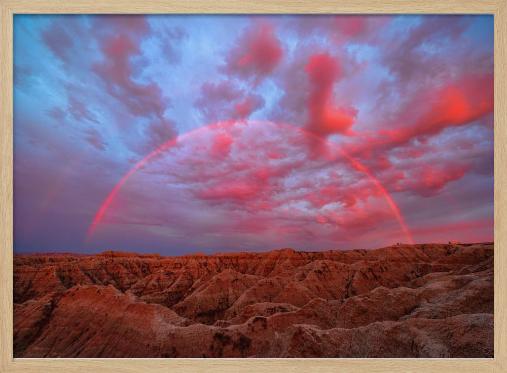 Symphany over Badlands Poster