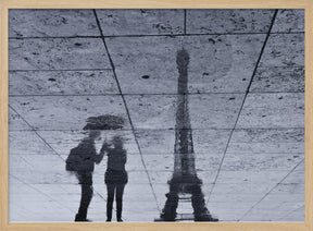 Under the Rain in Paris Poster