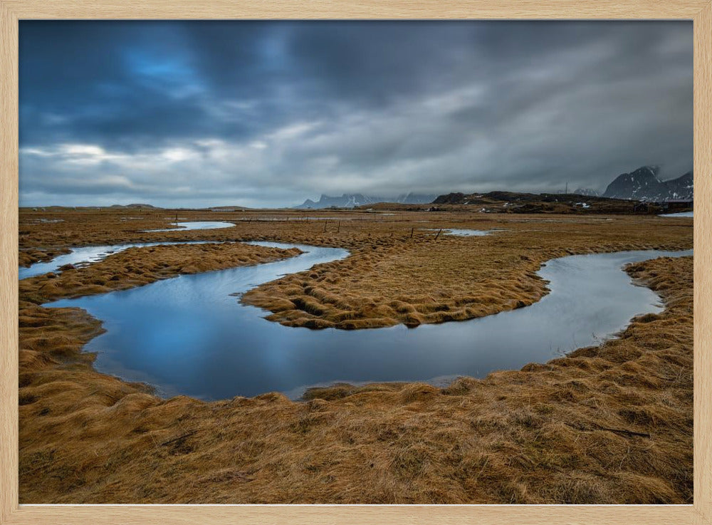 little river Lofoten Poster