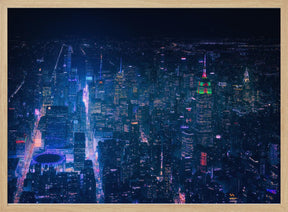 NYC Neon Noir Poster