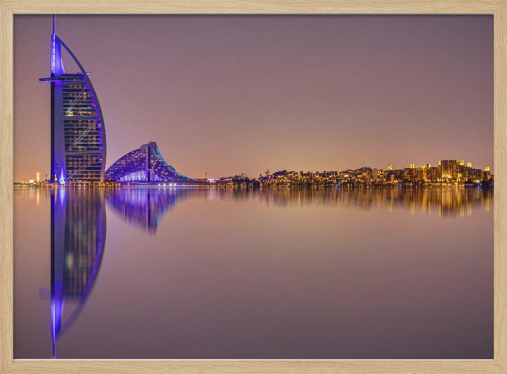 Burj Al Arab Reflections Poster