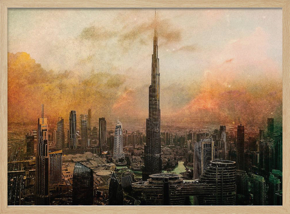 Burj Khalifa Poster