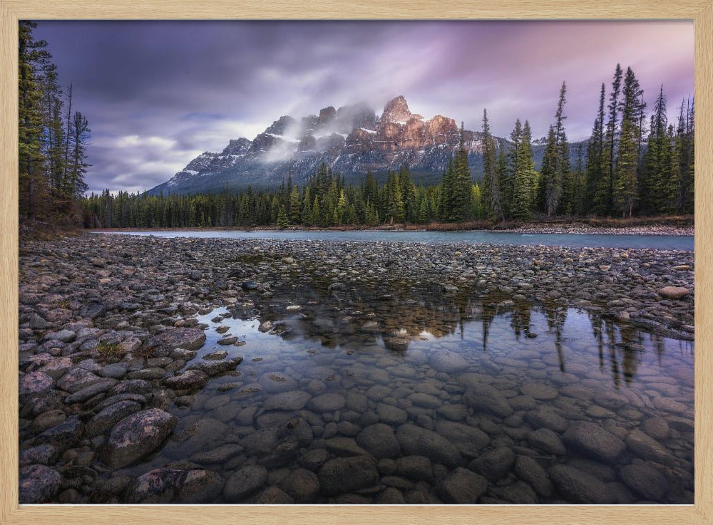 Castle Mountain Poster