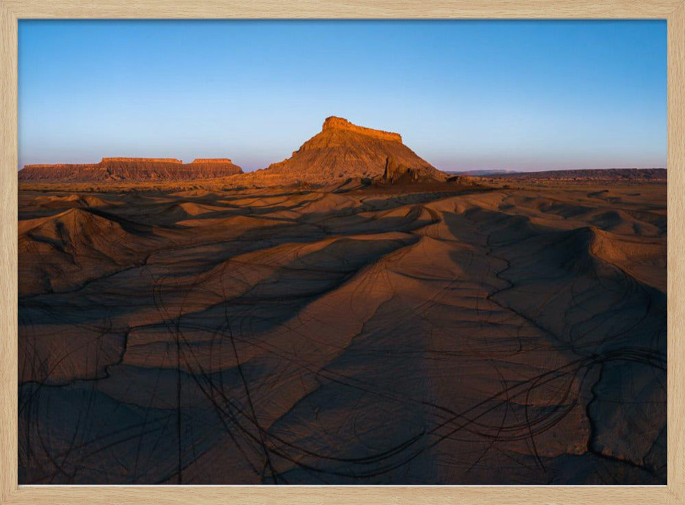 Golden Badlands Poster