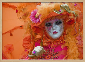 Carnival in Orange Poster