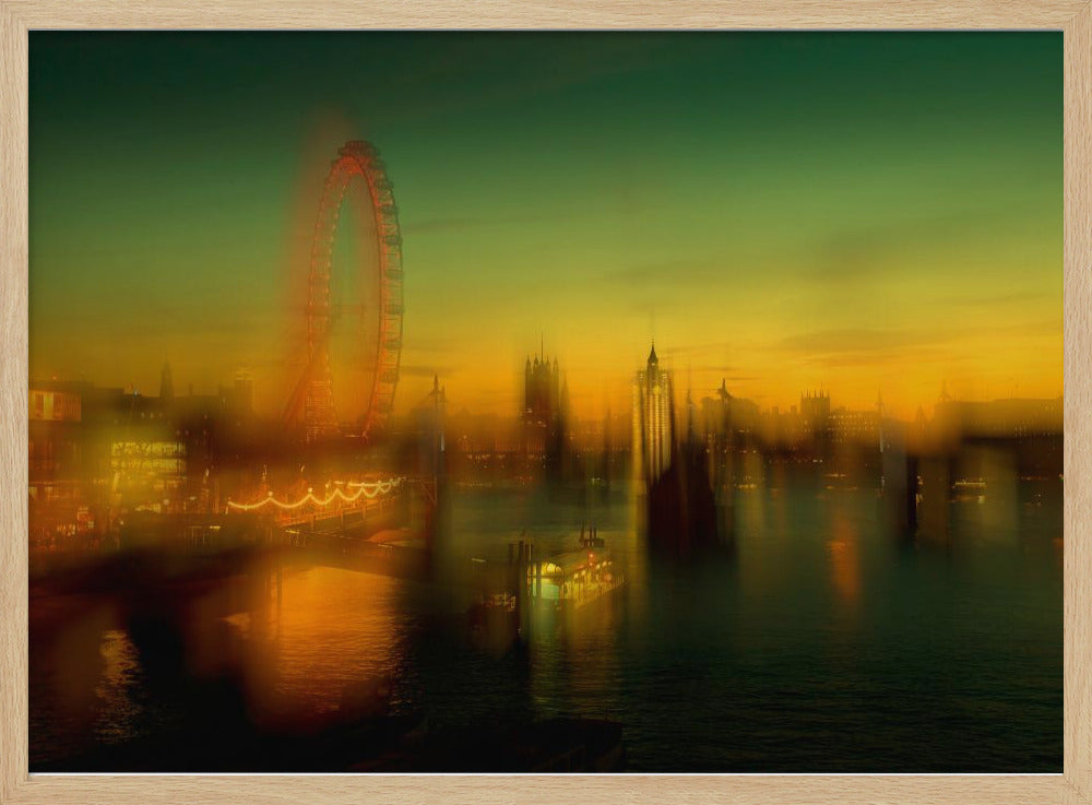 London at Dusk Poster