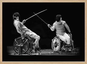 Wheelchair Fencing Poster