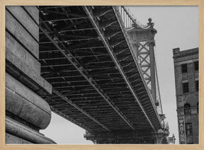 Manhattan Bridge - Brooklyn New York Poster