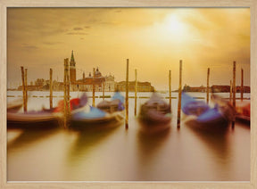 Valse of the Venetian Gondolas Poster