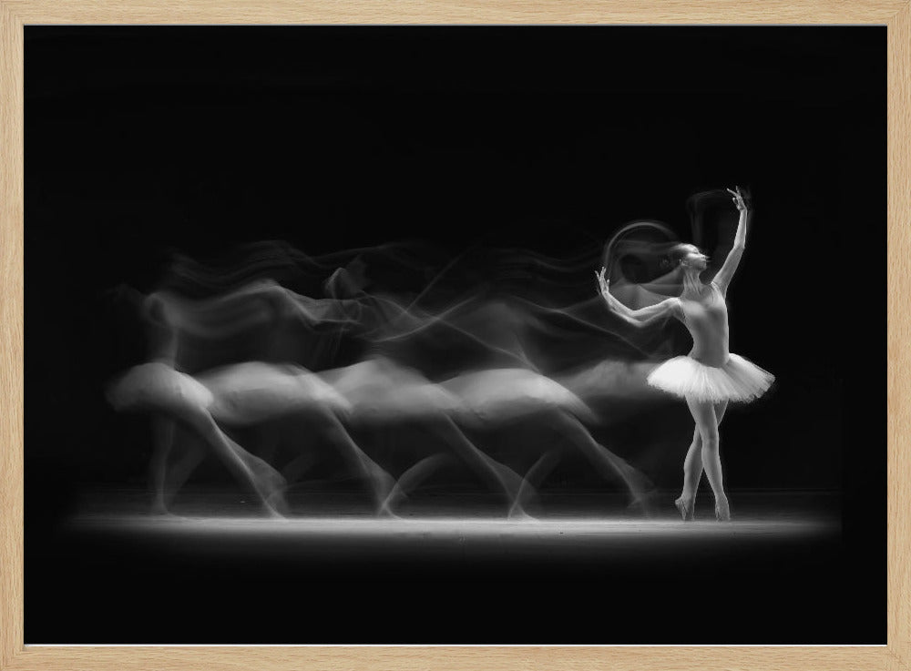 Balerina Steps Poster