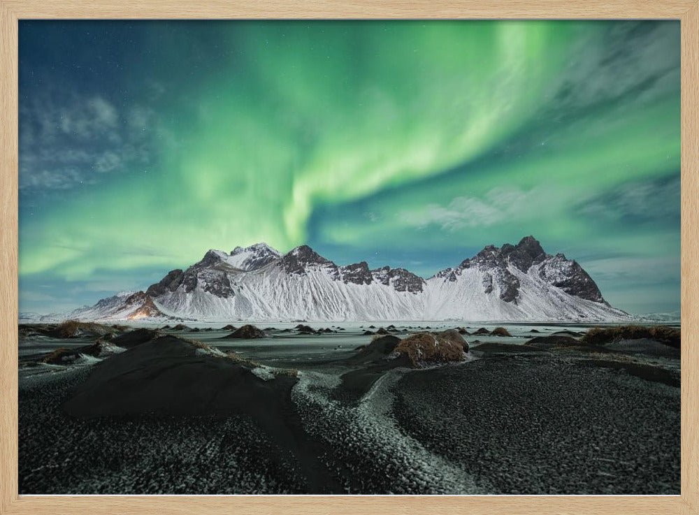 Stokksnes Aurora Poster