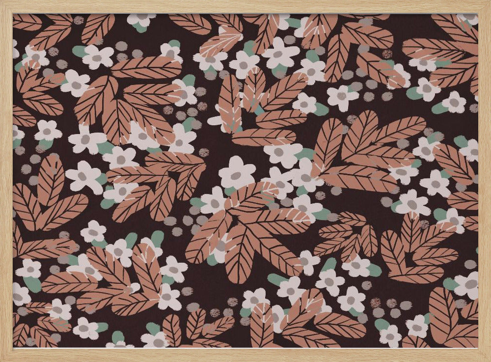 Autumn Blossoms Poster