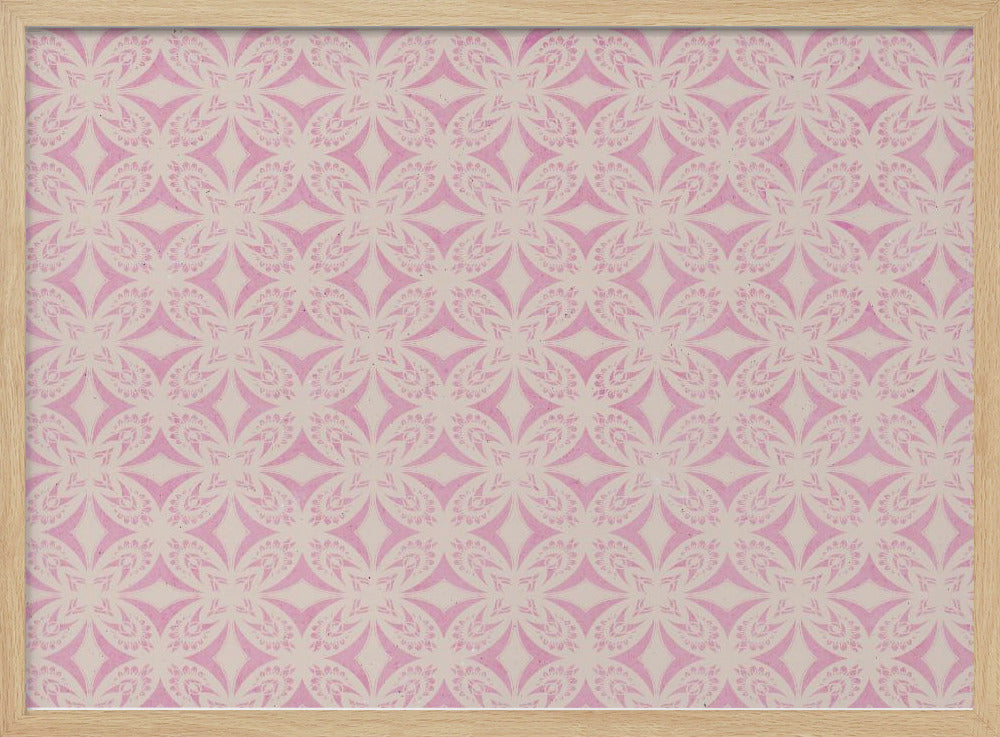 Pastel Symmetrical Pattern Poster