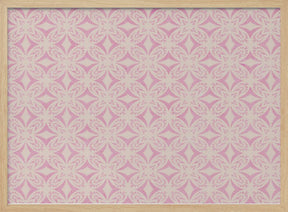 Pastel Symmetrical Pattern Poster