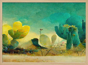 Cactuses Poster