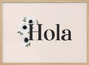 Anemone Hola I Poster