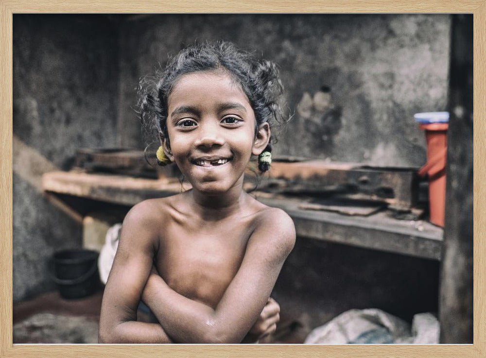 Girl from Dhaka slum Poster