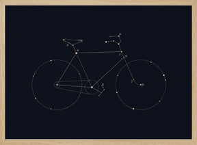 Bike Constellation Poster