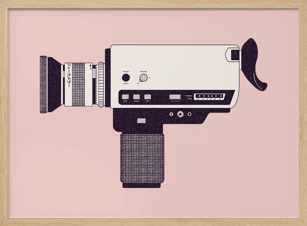 Super 8 Camera Poster