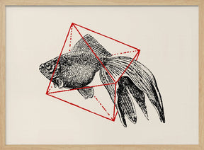 Fish In Geometrics Nº3 Poster