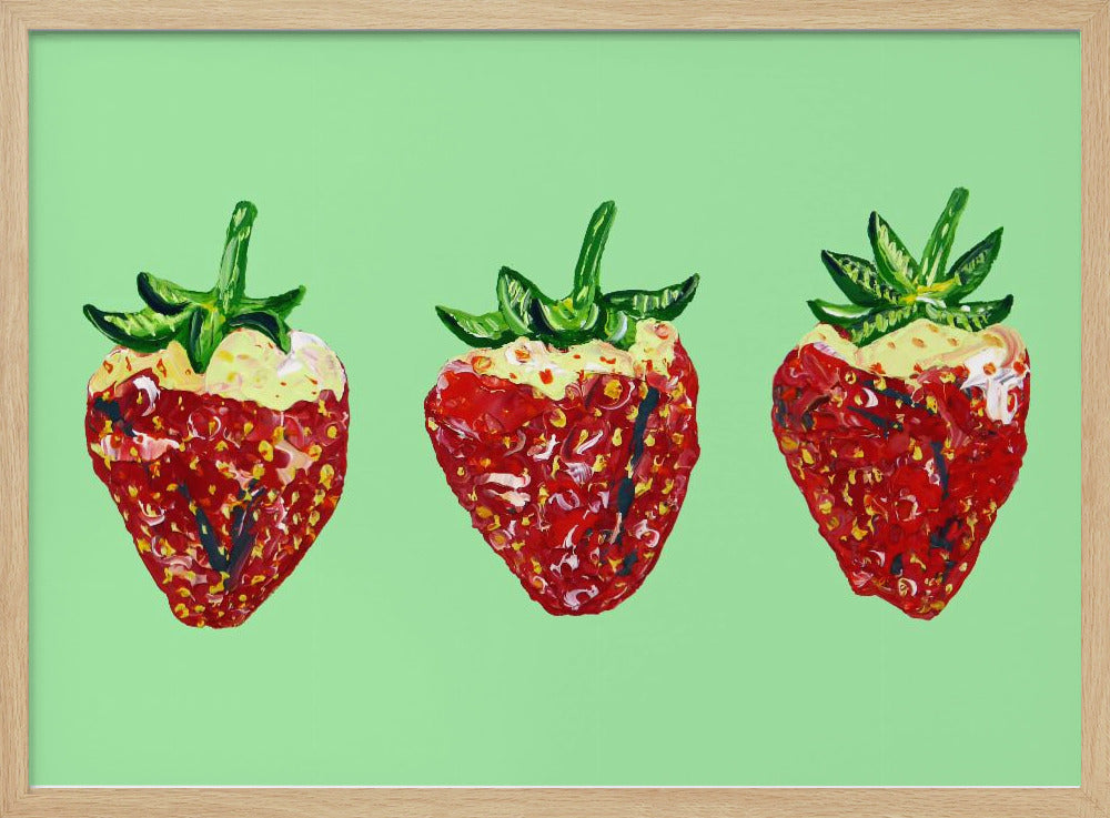 Strawberries Poster