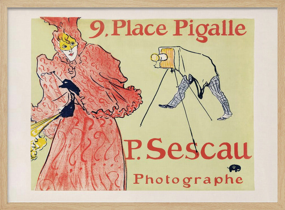 Le Photographe Sescau (1894) Poster