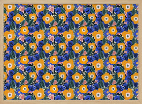 Pattern 176 Square Poster