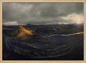 Ancient Volcano Poster