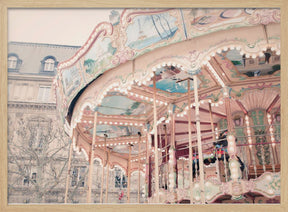 Paris Carousel Poster