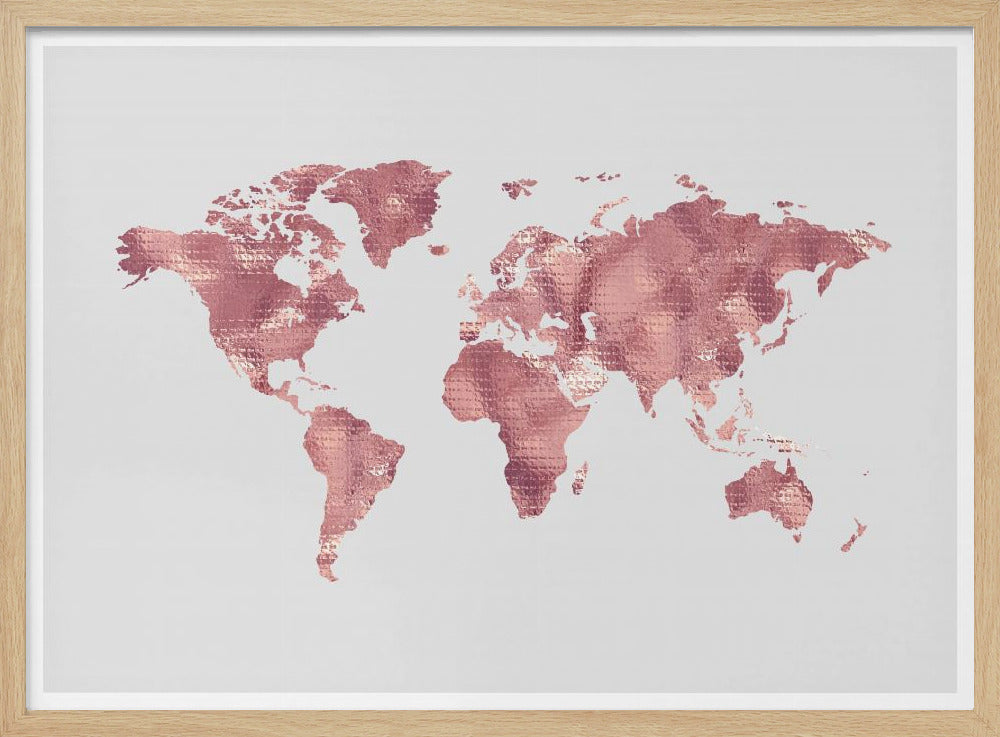 World Map No.2 Poster