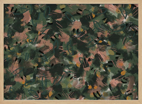 Jungle Pattern 1 Poster