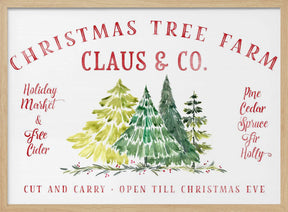 Christmas tree farm (1) Poster