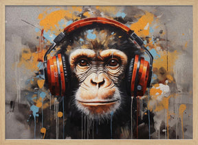 DJ Monkey Poster