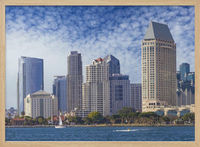 SAN DIEGO Skyline Poster