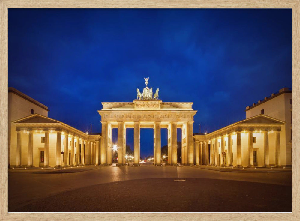 BERLIN Brandenburg Gate Poster