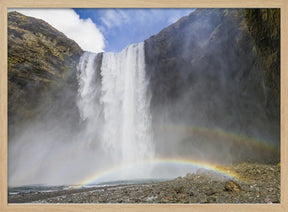 ICELAND Skogafoss Poster