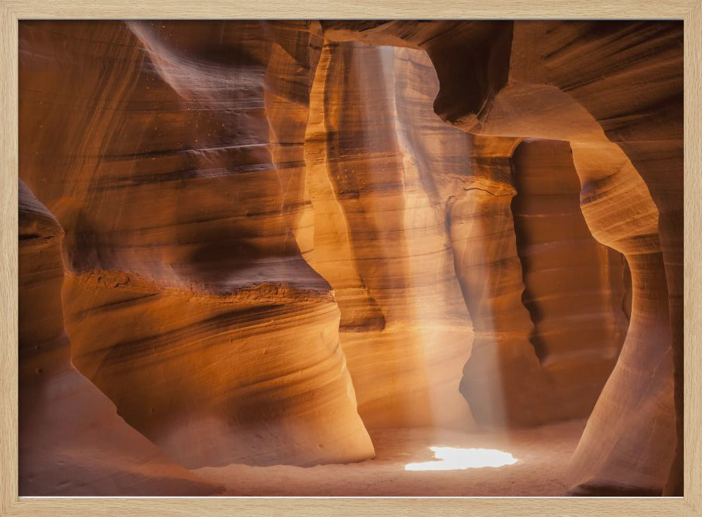 ANTELOPE CANYON Gorgeous Lightbeam Poster