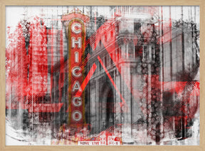 Chicago | Geometric Mix No. 4 Poster