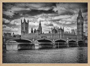 LONDON Houses of Parliament &amp; Westminster Bridge Poster